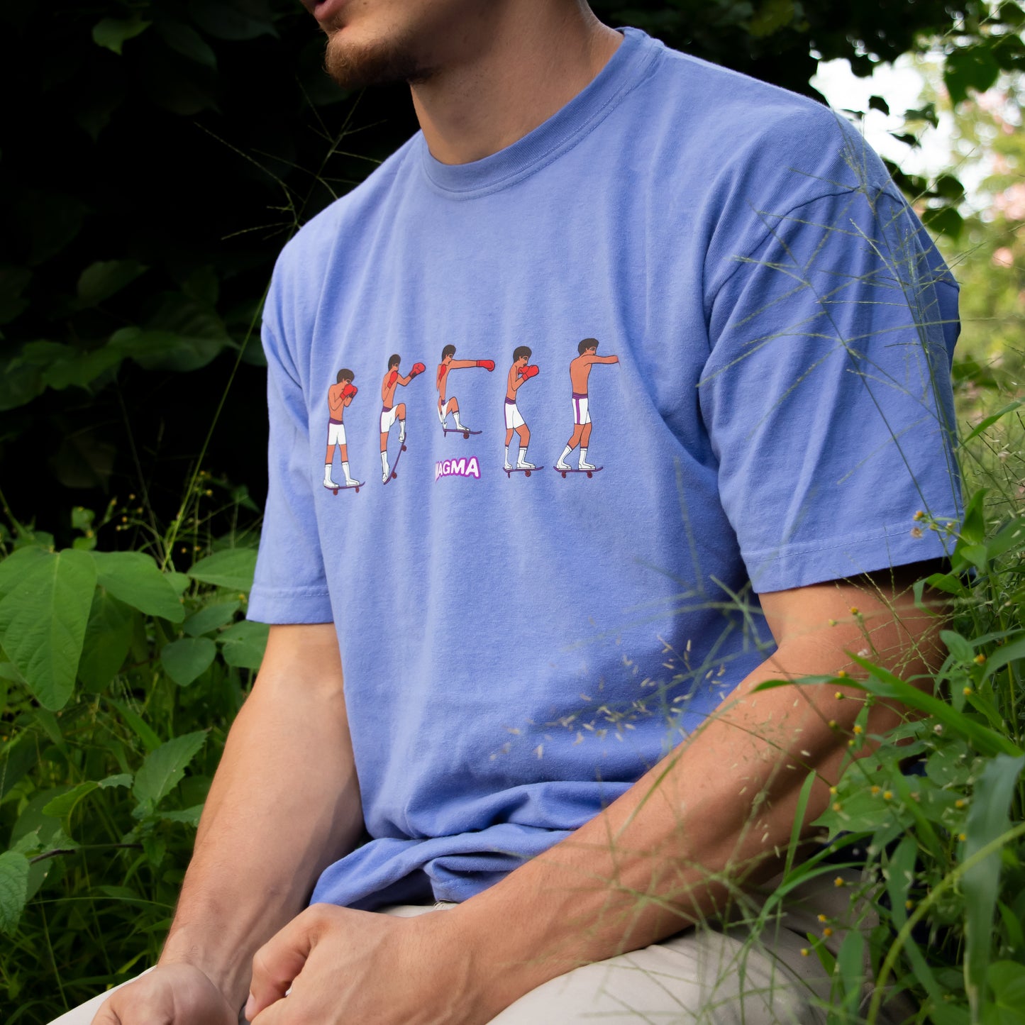 Ollie Jab T-shirt Azul