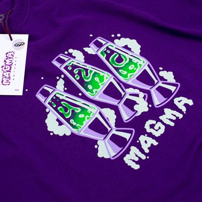 Lava Lamp Morada T-shirt